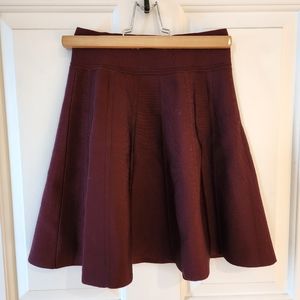 Wilfred stretchy skirt, red, size small